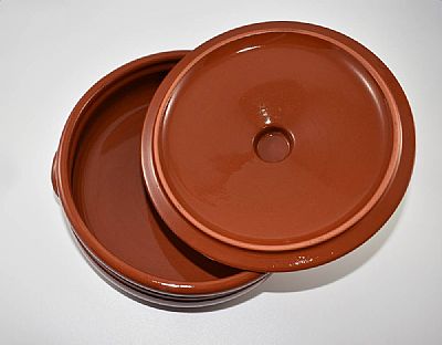 Πήλινη Γάστρα Ψησίματος Μεσαία 30cm